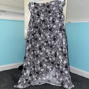 Loft Outlet Floral Midi Skirt